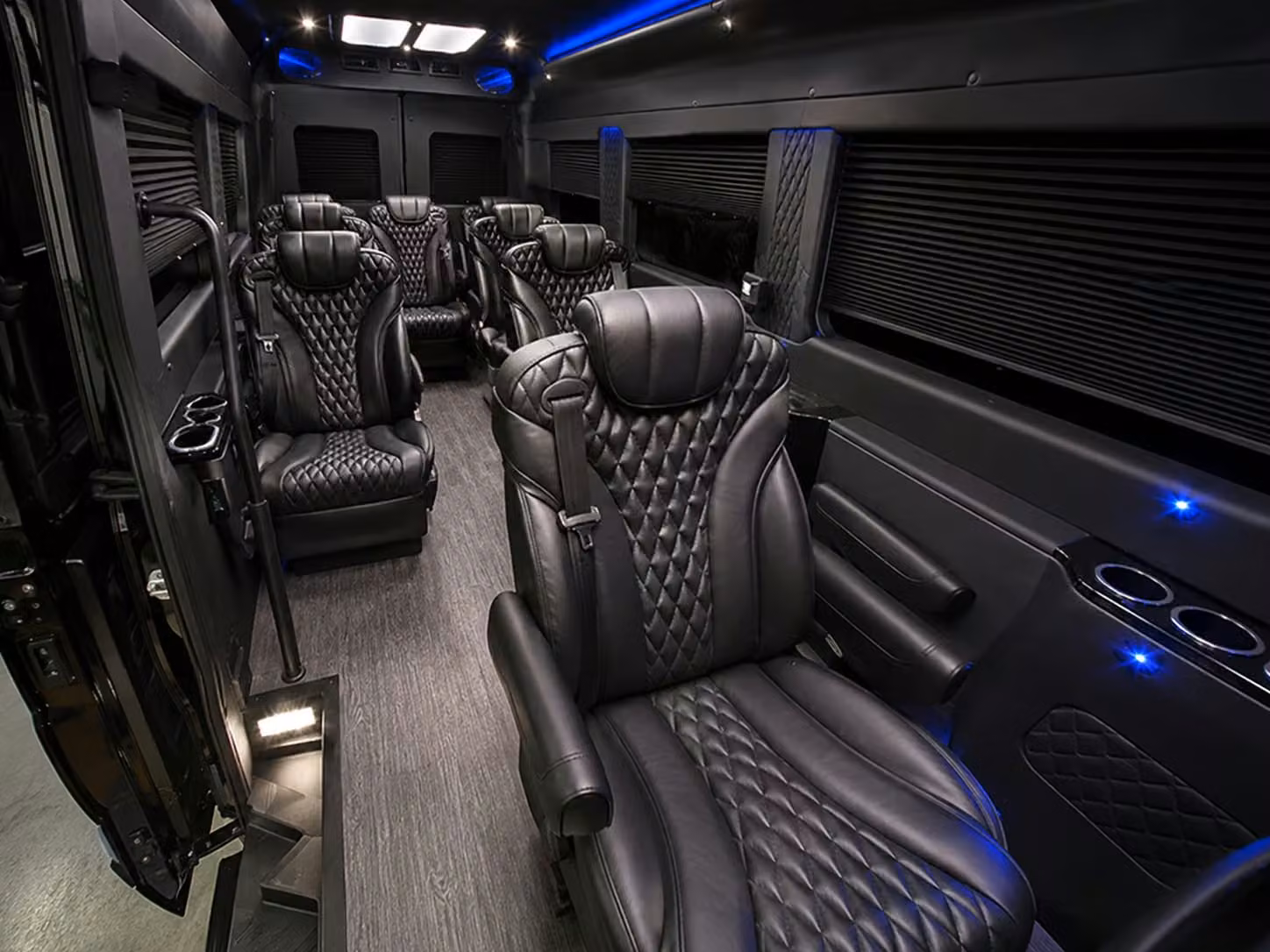 warren sprinter van rental with driver
